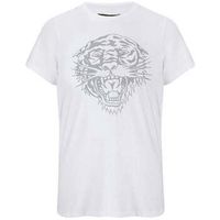 ed hardy camiseta tiger glow t-shirt white para hombre