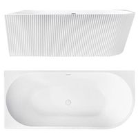 banera de esquina wenus white 170 left