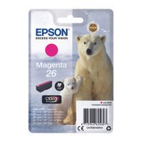 epson 26 cartucho original colores separados cian magneta amarillo 300 paginas