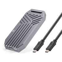 carcasa ewent para ssd usb4 40gbps m2 nvme pcie
