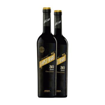 Hacienda López De Haro Vino Tinto 30 Meses Rioja Gran Reserva 75 Cl 14.5% Vol. (pack De 2 Unidades)