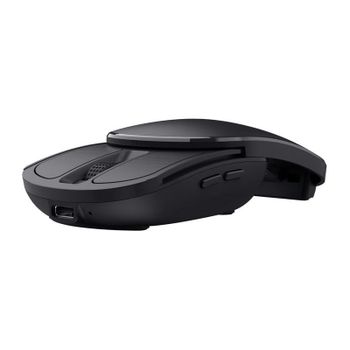 Ratón Trust Zylo Plegable Inalámbrico RF 2400 DPI Negro Recargable Compacto