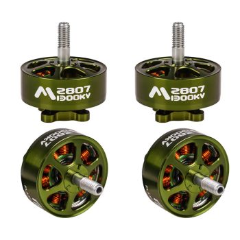 1/4PCS Flashhobby M2807 2807 1300KV 3-6S Motor Brushless de Alta Velocidad para AOS 7 EVO MARK4 LR7 DIY Drone RC de Larg