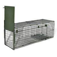 trampa para animales vivos 1 puerta vidaxl