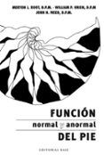 funcion normal y anormal del pie