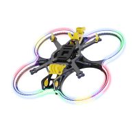speedybee bee35 pro led base de rueda de 153 mm kit de marco de 35 pulgadas soporte para dji o3 para diy cinewhoop rc f