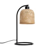 ledkia lampara de mesa bambu adola natural