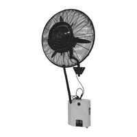 ventilador de pared industrial con nebulizador urales 200w