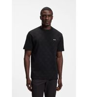 boss para hombre 50558867 camiseta member negro s casual algodon manga corta