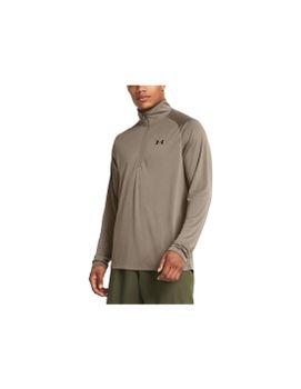 Camiseta de Fitness Under Armour Tech 2.0 1/2 Zip Hombre Marrón