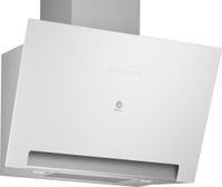 balaycampana decorativa de pared inclinada 80 cm cristal blanco 3bc587lb