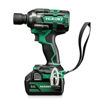 Llave Inalámbrica 18v - 1/2' Hikoki - Brushless - 345 Nm - Ip56 - Mv - 2x 5.0ah En Hsc Ii - Wr18dhwpz