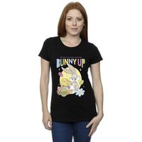 dessins animes camiseta bunny up para mujer