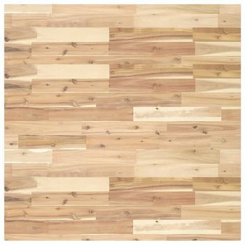 Tablero De Mesa Cuadrado Madera Maciza Acacia 90x90x4 Cm Vidaxl