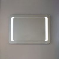 espejo reversible 80x60 con iluminacion trasera de chorro de arena