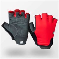 sportful matchy gloves - s - chilli red