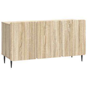Mueble De Tv 99 X 34,5 X 52 Cm Roble Sonoma Vidaxl