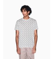 ax armani exchange para hombre xm002778af10356f1166 camiseta regular de algodon clasico beige xxl casual manga corta