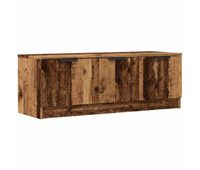 mueble de tv madera contrachapada madera antigua 102x35x365 cm