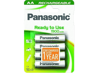 pilas aa - panasonic evolta wentronic 1900 mah nimh 4-bl blanco