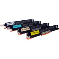 toner compatible hp ce3101a2a3a 126a pack 4 para laserjet color cp1025 m175 m275 - alta calidad