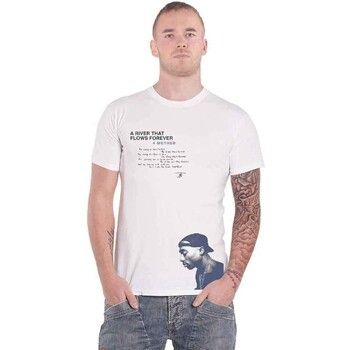 Tupac Tops y Camisetas A River para mujer