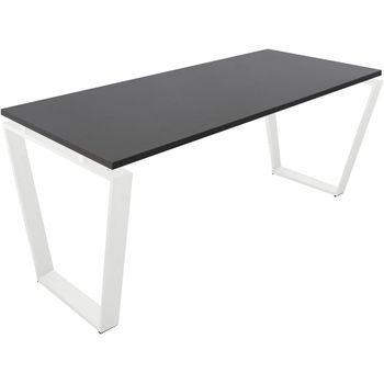 Mesa Marco Pirámide Invertida. 160x80 Cm. Gris.