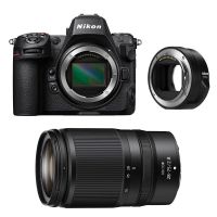 camara mirrorless nikon z8 457 mp 8k sensor full-frame 28-75 mm f28 wifi