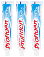 colgate pasta de dientes profiden anticaries 3x75 ml
