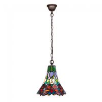 lampara colgante tiffany butterfly