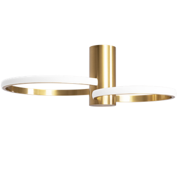 Lámpara De Techo App1403-cw Brush Gold