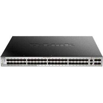 D-Link DGS-3130-54S Switch Gestionado L3 48 Puertos SFP + 2 Puertos 10GBASE-T + 4 Puertos 10G SPF+