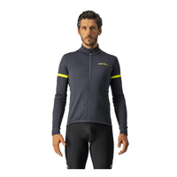 maillot castelli fondo 2 fz manga larga gris oscuro talla m