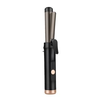 Rizador De Pelo Hy100 Con Tubo De 28mm Y 15w. Con 3 Niveles De Temperatura Hasta 200°c. 5,5x2,5x22,5 Cm. Color: Negro