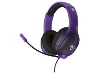 auriculares gaming - turtle beach airlite fit  circumaurales compatible con nintendo switch 2 morado