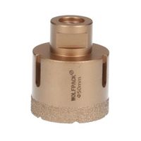 corona diamante para amoladora 50 mm conexion rosca m14 corte seco