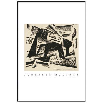 Panorama Cuadro Enmarcado Johannes Molzahn 50x70 Cm