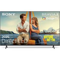 tv sony led bravia 3 k-85s3 85 4k uhd smart tv google tv triluminos pro dolby vision