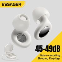 essager tapones para los oidos con cancelacion de ruido para dormir tapones para los oidos de silicona suave para dormir auriculares con reduccion de ruido para dormir trabajo estudio viajes
