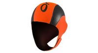 gorra de neopreno orca neo swim naranja negro