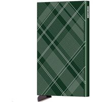 secrid monedero tartan para hombre