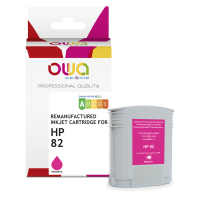 Cartucho de tinta para trazador remanufacturado OWA - estÃ¡ndar - Magenta - para HP 82