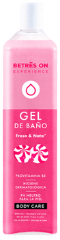 Betres Gel de Baño Fresa y Nata 750 ml