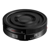 objetivo panasonic lumix s 26 mm f8 pancake montura l manual focus