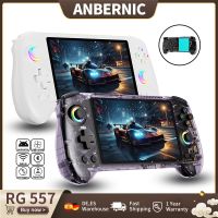 anbernic rg557 consola de juegos portatil retro dimension 8300 548 amoled reproductor de videojuegos android compatible con asistente ai fota wifi