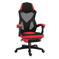 silla gaming rolipo 921-233 reclinable 135 con reposapies negrorojo