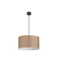 abrila colgante modelo jin con pantalla marron 50 cm
