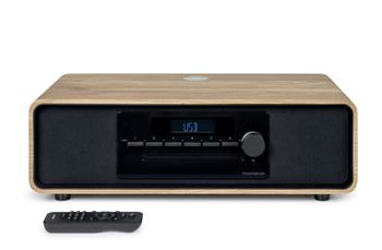 Microsistema Bluetooth - THOMSON - Nero - Radio FM/CD/MP3/USB/Induzione, 60W, Equalizzatore, Telecomando, Alimentatore. 230 V