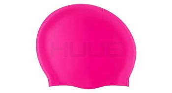 Bonnet de bain cheveux long huub   neon pink