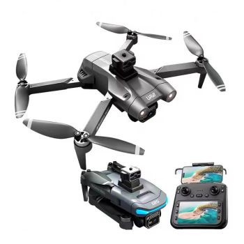 JJRC X28 PRO 230g GPS 5G WiFi FPV con controlador de pantalla LCD de 4.3 pulgadas, cámara dual HD 1080P, gimbal de servo